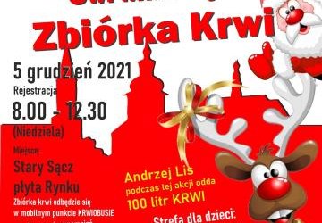 Mikołajkową Akcja Oddawania Krwi